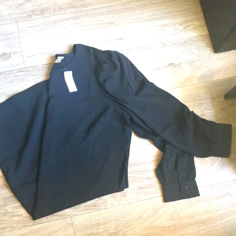 Shift Dress With Sleeves Size L